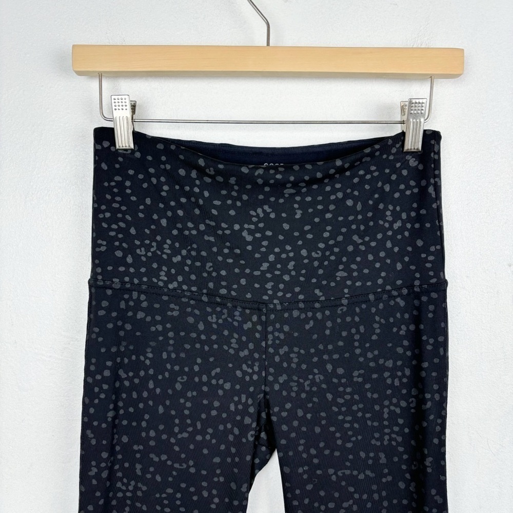 Good Hart by Matilda Jane Polka Dot Black Leggings Sz S - Picture 3 of 5